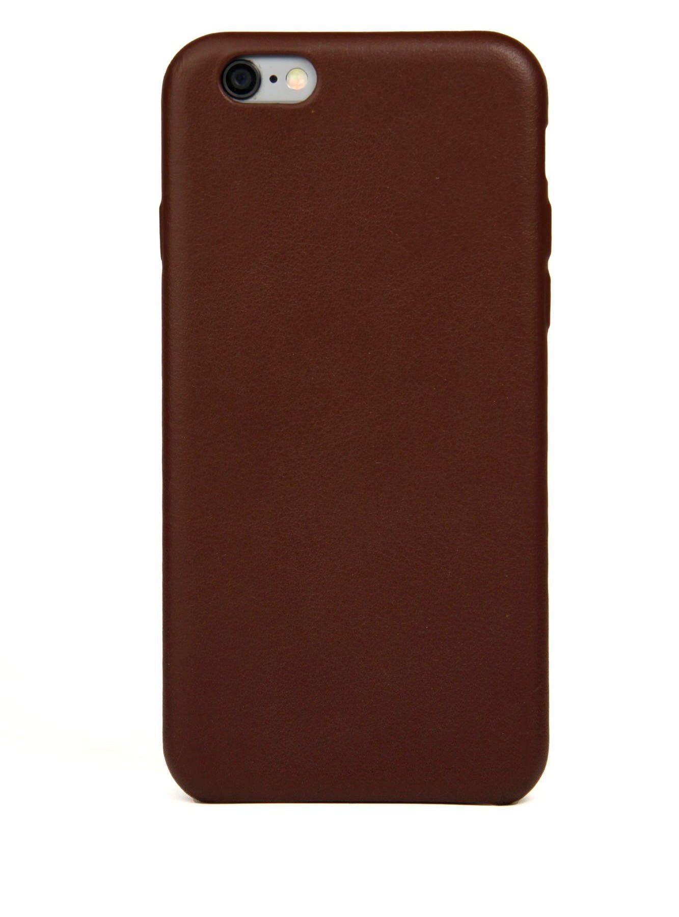 iPhone 6 Case, Brown Leather-0