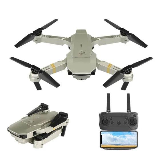 4K HD Dual Camera RC FPV WiFi Portable Wide Angle