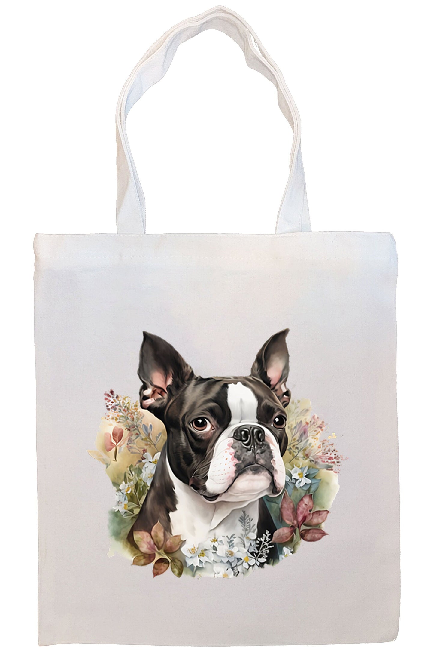 Canvas Tote Bag, Zippered With Handles & Inner