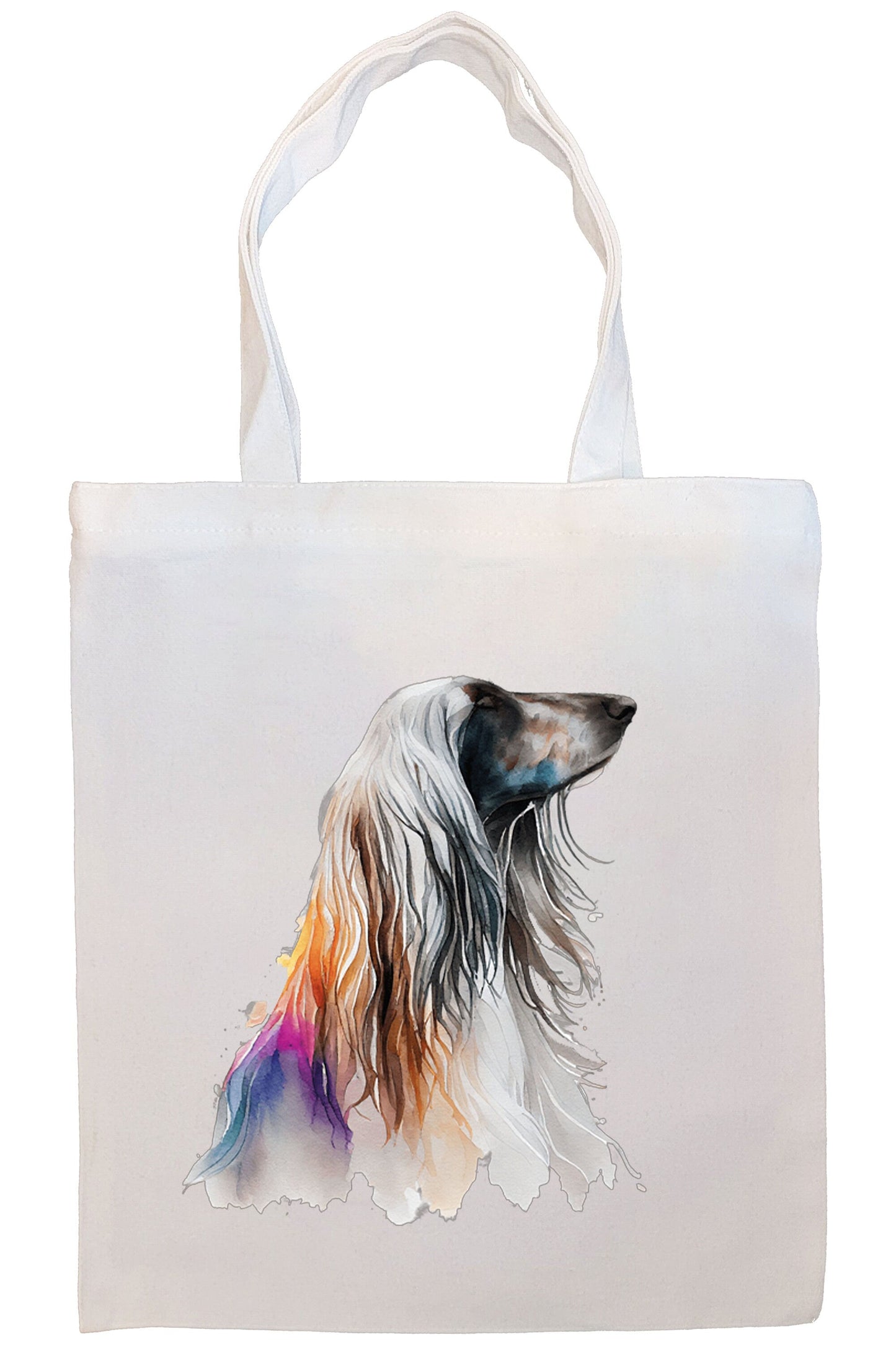 Canvas Tote Bag, Zippered With Handles &