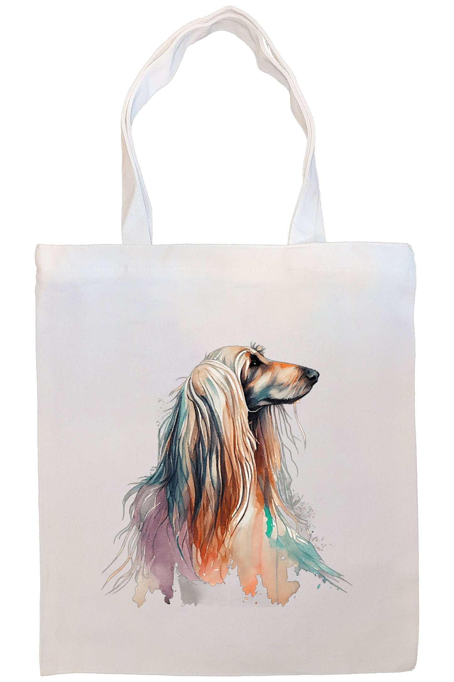 Canvas Tote Bag, Zippered With Handles &