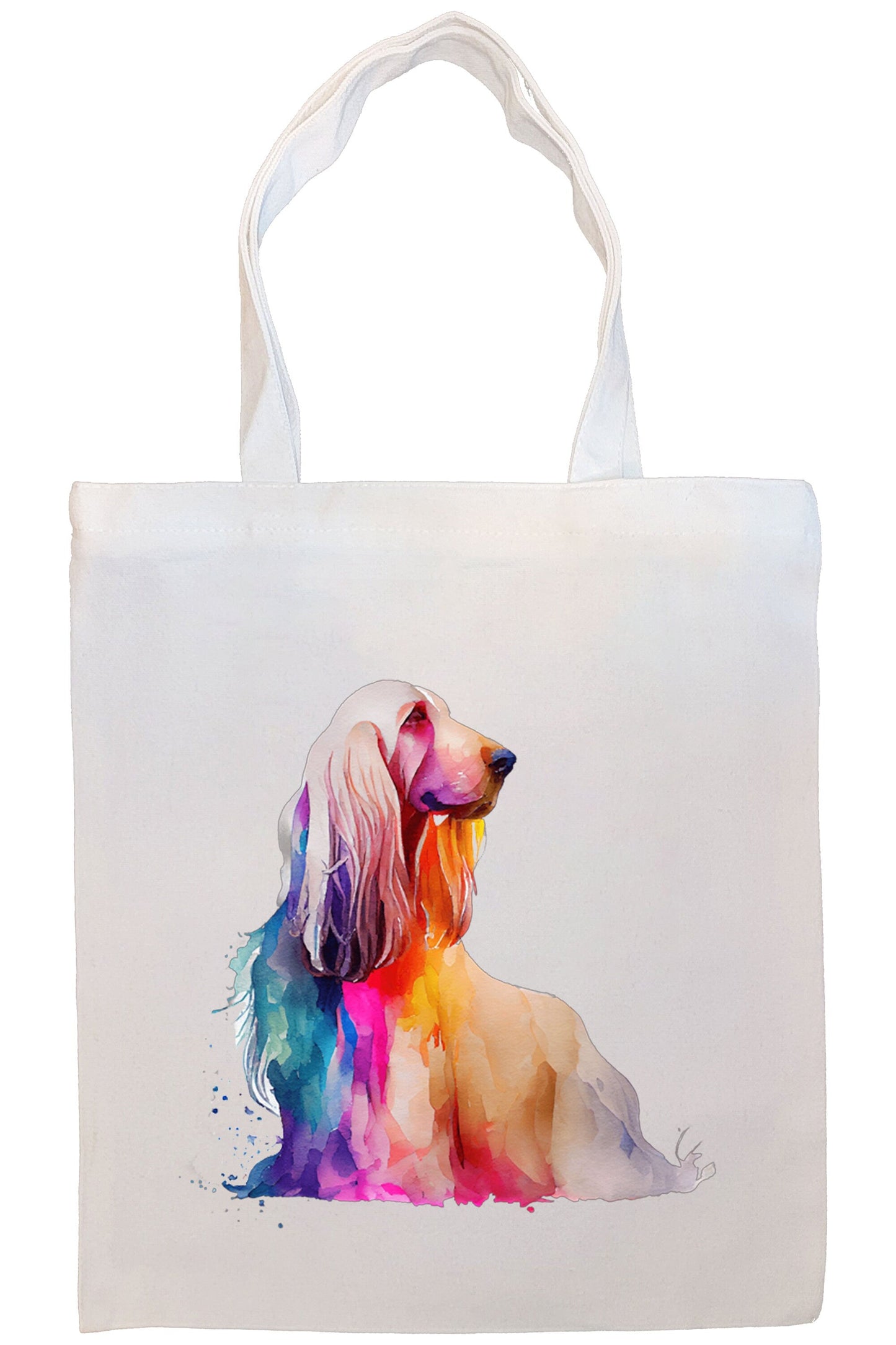 Canvas Tote Bag, Zippered With Handles &