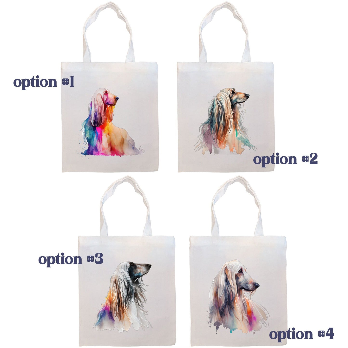 Canvas Tote Bag, Zippered With Handles &