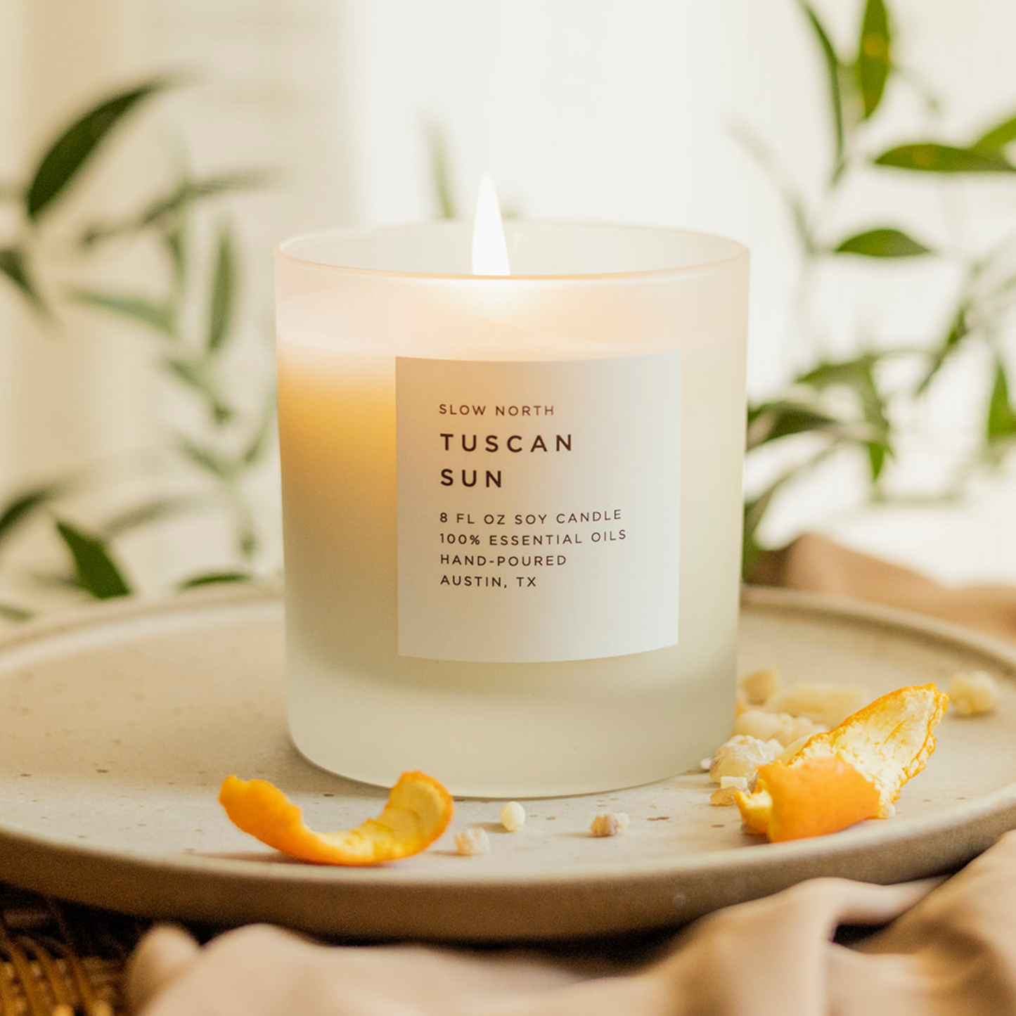 Tuscan Sun - Signature Candle Orange + Frankincense