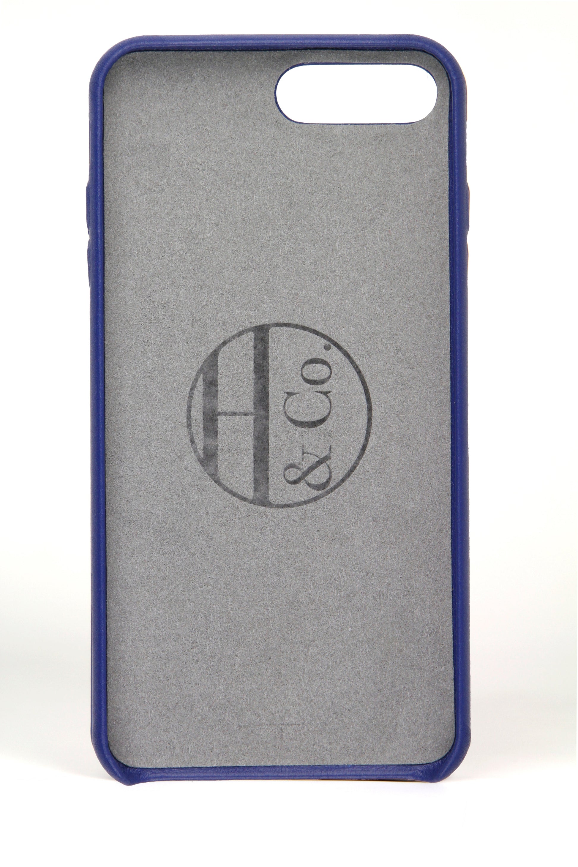 iPhone 7/8 Plus Case, Denim Leather-1