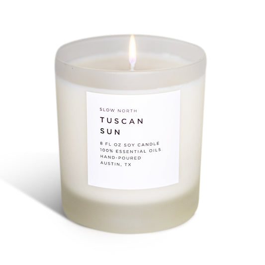 Tuscan Sun - Signature Candle Orange + Frankincense