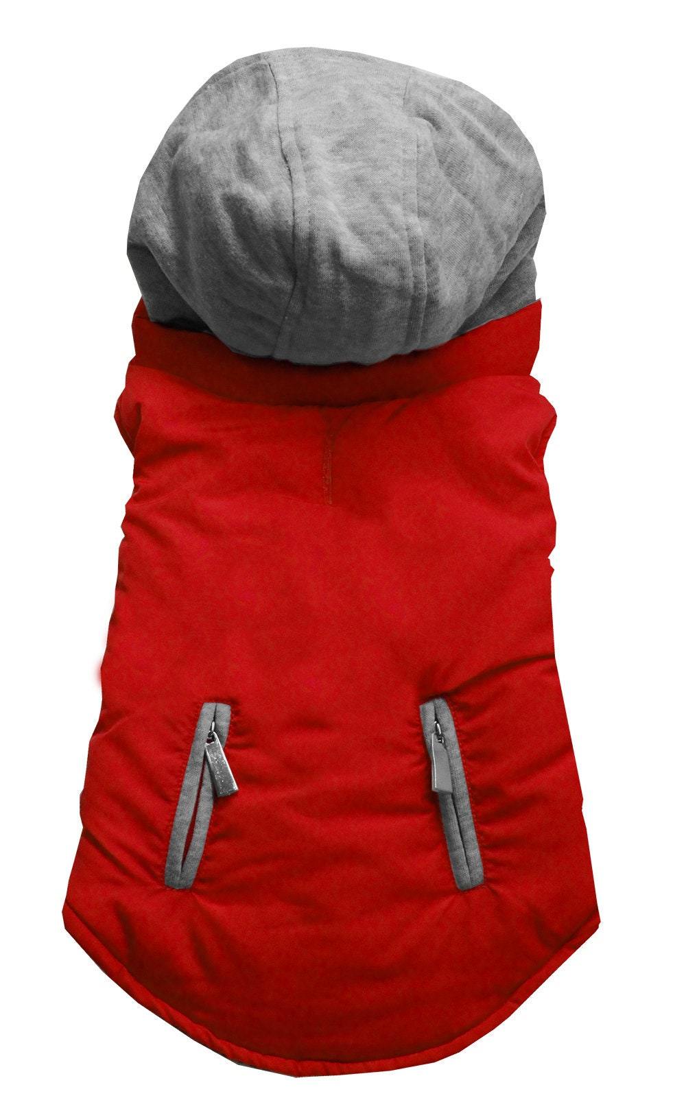 Pet Dog & Cat Reversible Hooded Coat