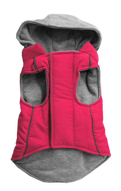 Pet Dog & Cat Reversible Hooded Coat