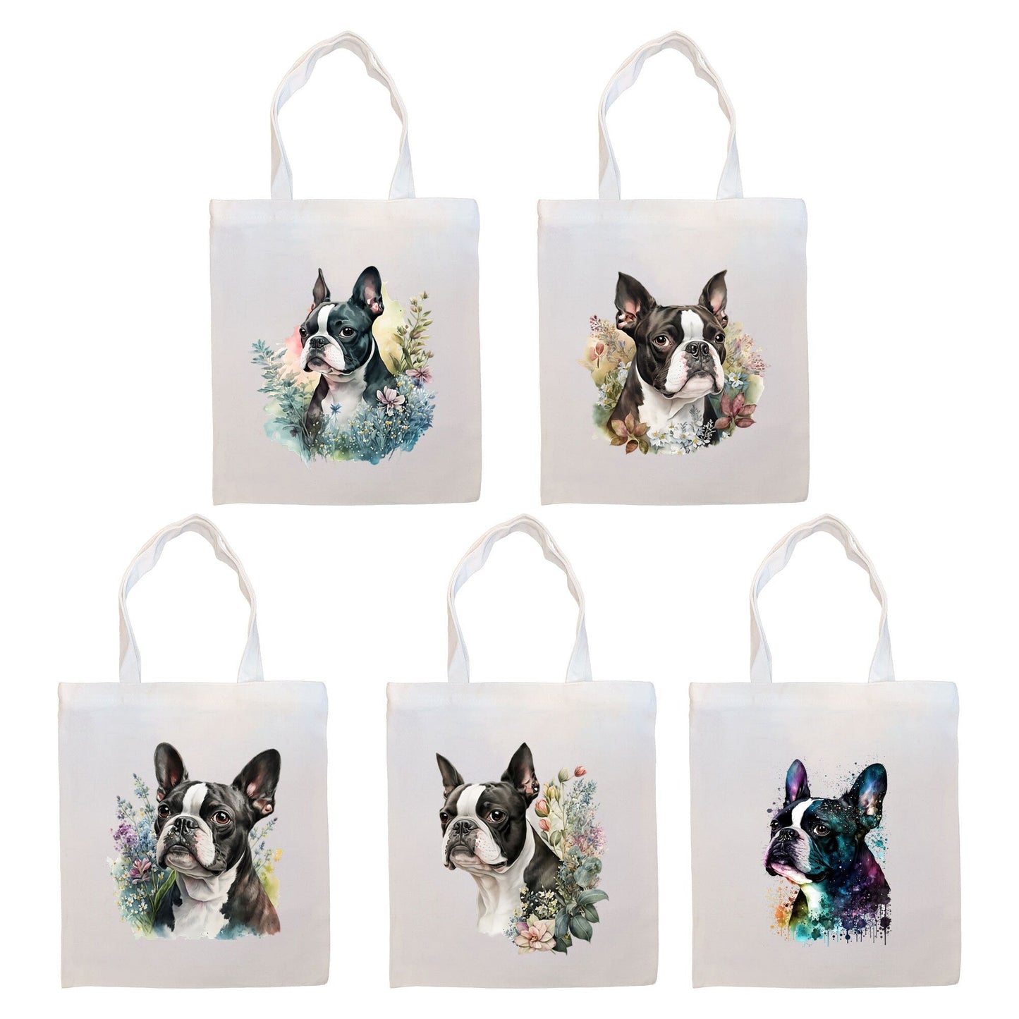 Canvas Tote Bag, Zippered With Handles & Inner