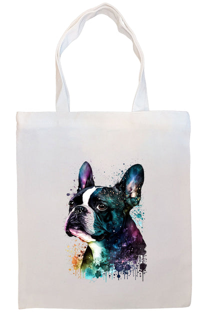 Canvas Tote Bag, Zippered With Handles & Inner