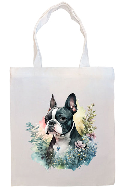 Canvas Tote Bag, Zippered With Handles & Inner