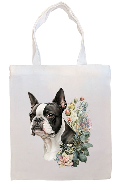 Canvas Tote Bag, Zippered With Handles & Inner